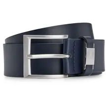 Boss Gürtel Connio Leather Belt W100 Dark Blue