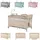 KIKKABOO Reisebett Nighty Night 2 Ebenen, Spielbogen, 2 Räder, Wickelauflage Beige - One Size