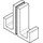 Hansgrohe Axor Uni Rectangular mattschwarz