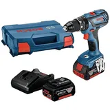 Bosch Professional 18V System Akku Schlagbohrschrauber GSB 18V-28 (inkl. 2x GBA 18V 3.0Ah Akku, Ladegerät GAL 18V-20, L-Case)
