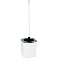 Kela WC-Garnitur Nuria PS-Kunststoff weiß/grau, 11,5x11,5x46,5cm