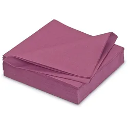 Ava 25 Servietten stoffähnlich 40x40cm Airlaid saugstark Einweg Tischservietten zum Falten Einfarbige Papierservietten für Hochzeit Geburtstag Party