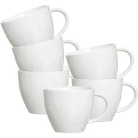 Ritzenhoff & Breker Melodie Kaffeetasse 0,19 l Weiß 6 St.