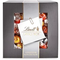 LINDT Lindor Office Box ca. 74 Kugeln 935g Milch Dark Weiß Haselnuss Caramel MHD
