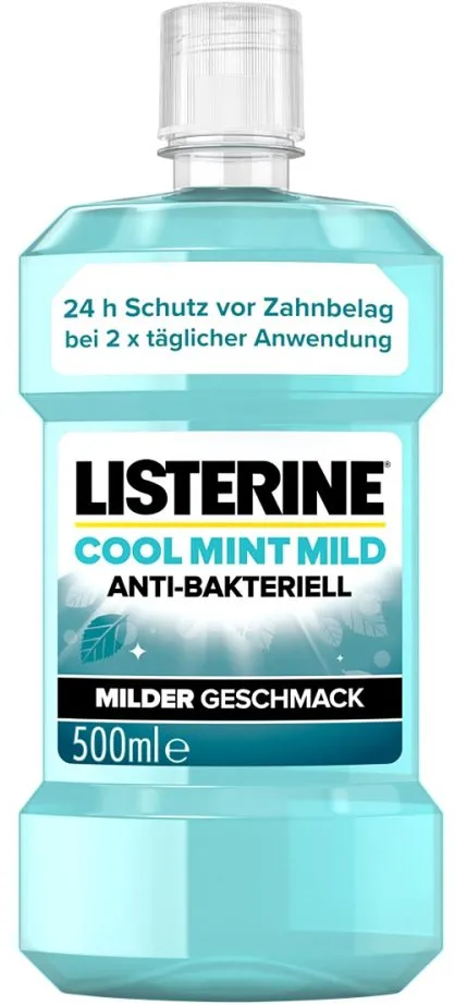 Listerine Cool Mint Milder Geschmack Mundspülung