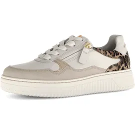 Gabor Sneaker Damen Weite K Beige/Weiß 41