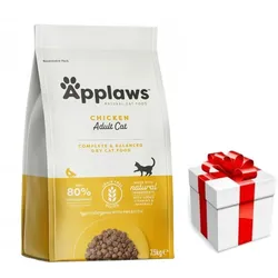 Applaws trockenes Katzenfutter mit Huhn 7,5kg + Überraschung für die Katze
