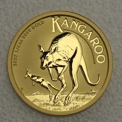 Goldmünze 1/4oz Känguru 2022 (Australien)
