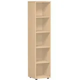 Geramöbel Flex Aktenregal 40 x 40 x 180,8 cm buche