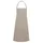 Karlowsky Fashion Karlowsky Basic Latzschürze 75 x 100 cm BLS 3 PURE 65% Polyester/35% Baumwolle, sand