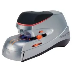 Hefter Rapid Optima70 Silberfarben Schwarz Elektrizität