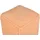Beliani Pouf ALIPUR Polyester 40 x 40 x 40 cm Orange