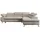 MKS Meble Eckcouch 3-Sitzer Beige