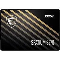 MSI SPATIUM S270 SATA 2.5 240GB 240 GB, 2.5" Serial ATA III 3D NAND