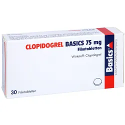 Clopidogrel Basics 75 mg Filmtabletten 30 St