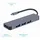 Gembird USB-C® Dockingstation A-CM-COMBO2-01 Passend für Marke Dockingstations: Universal