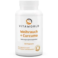 VITA-WORLD Weihrauch + Curcuma Kapseln 120 St.