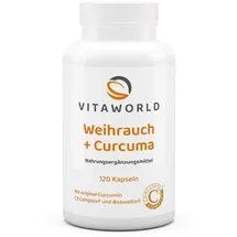 VITA-WORLD Weihrauch + Curcuma Kapseln 120 St.