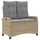 vidaXL Gartenbank 99 x 59 x 93 cm Beige
