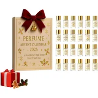 Luxus Parfum Adventskalender,24 Tage Designerdüfte für Damen & Herren,Mini-Parfumset in Reisegröße, Premium Geschenkset für Weihnachten, Langanhaltender Duft