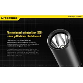 Nitecore NC-MT06MD schwarz