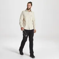 Craghoppers Herren Kiwi Hemd (Größe L, beige)