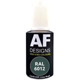 Alex Flittner Designs Lackstift RAL 6012 SCHWARZGRUEN matt 20ml Reparaturstift Acryl Retuschierlack Reparaturlack Holz Metall Möbel Bad