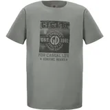 G.I.G.A. DX Herren, T-Shirt GS 2 MN TSHRT GOTS, hell stahlgrau, L, 42645-000