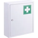 Abschließbarer Medizinschrank - 3 Fächer, Wandmontage