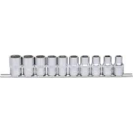 KS Tools 1/2" Sechskant-Stecknuss-Satz 10-tlg. 10-19mm