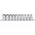 KS Tools 1/2" Sechskant-Stecknuss-Satz 10-tlg. 10-19mm