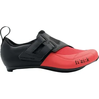 FIZIK Transiro Powerstrap R4 Triathlonschuhe schwarz/rot EU 48 2022 Triathlon - Fahrradschuh Fahrradschuh