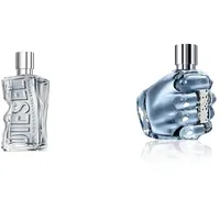 D by Diesel | Unisex | Parfum für Damen und Herren | Eau de Toilette | 50 ml + Diesel Only the Brave Eau de Toilette 200ml