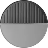 Wiltec Grillplatte 46,7 x 22,8 cm Gusseisen emailliert