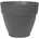 Blumentopf 25 cm 21 cm Anthrazit