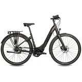 Airtracks 28 Zoll E-Bike LS Wave City Fahrrad NOVA SHIMANO STеPS E6100 504Wh 8 x Gang SCHWARZ 45 CM