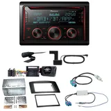 Pioneer FH-S820DAB USB DAB+ MP3 Digitalradio CD Einbauset für Mercedes ML W164