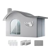 Kühlendes Katzenhaus, Anti-Biss-Faltbares Katzenzelt, Hundehöhle Mit Kühlakkus Für Welpen Kätzchen Sommer Schlafplatz Innen Outdoor
