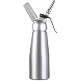 Professioneller Sahnespender (500 Ml) Mit 3 Edelstahldüsen, Aluminiumgehäuse, Für Mousses Und Sahne, Inklusive Gaskartusche