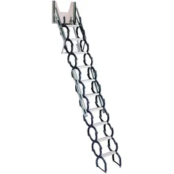 Minka Junior Stahlscherentreppe für kleinste Öffnungen Raumhöhe 260cm
