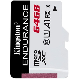 Kingston microSDXC Endurance 64GB Class 10 UHS-I A1