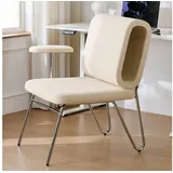 STILVORA Relaxsessel Kratzfestes Bürostuhl mit Katzenbett,Haustierfreundlicher Stuhl,Sessel (Bürostuhl, Wohnzimmersessel, 1-St., mit austauschbare Armlehnen), kratzfestes Material beige