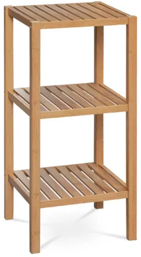 Autronic Regal 37x80 cm natürlich Bambus DR-011-5