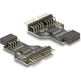 DeLock USB 2.0 Adapter [2x Stiftleiste - 1x Buchse] 60045