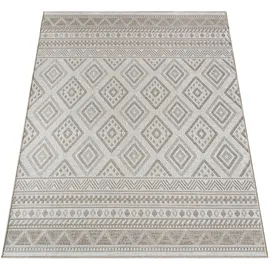 Paco Home Vermont 184 Webteppich 240 x 340 cm beige