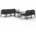 vidaXL Garten-Lounge-Set 6-tlg. Aluminium anthrazit