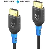 PureLink AOC HDMI Kabel 8K 60Hz 7,5 m Blau/Schwarz