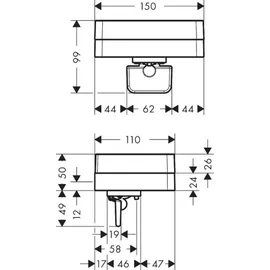 Hansgrohe Axor Universal Seifenspender Chrom