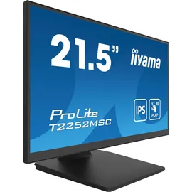 Iiyama ProLite T2252MSC-B2AG 54,5cm (21,45") FHD IPS Touch Monitor HDMI/DP/USB 60Hz