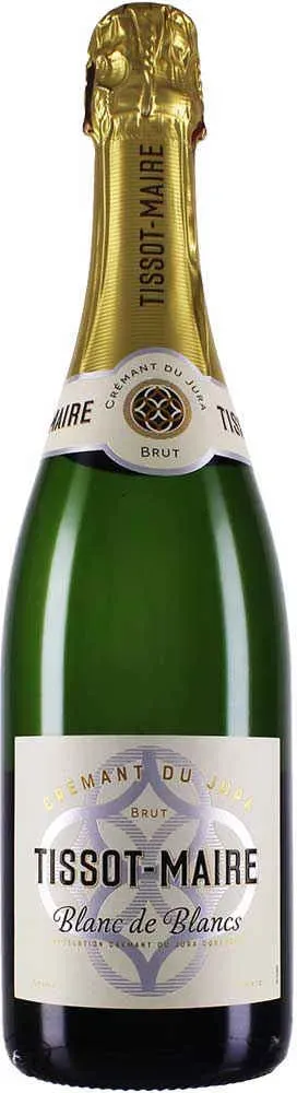 Tissot-Maire Cremant du Jura Blanc de Blancs Brut - Sekt / trocken - Frankreich / Jura - Chardonnay / Tissot-Maire